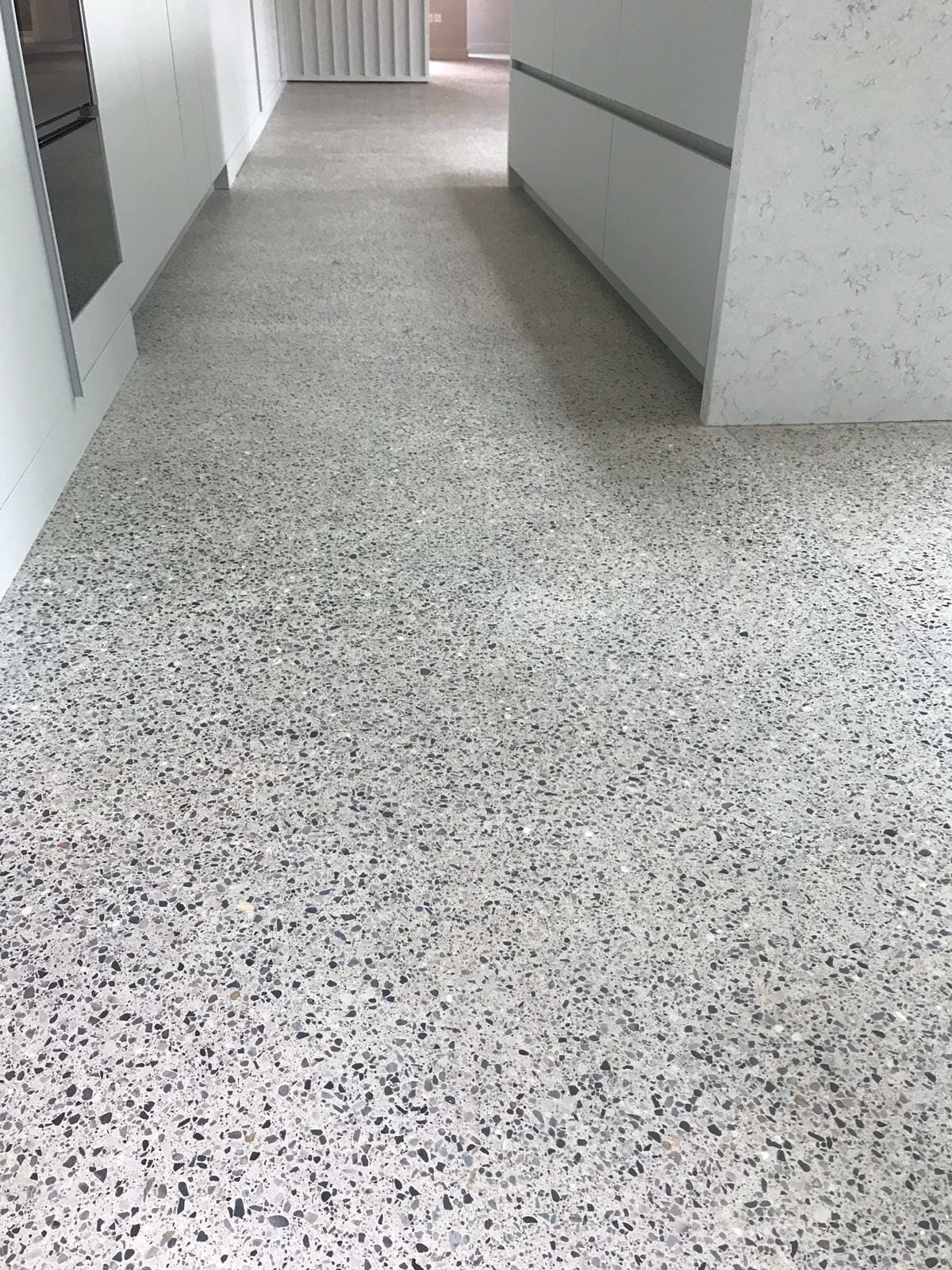 Silver Finish polished concrete 6 PMAC Polished concrete to Silver Finish