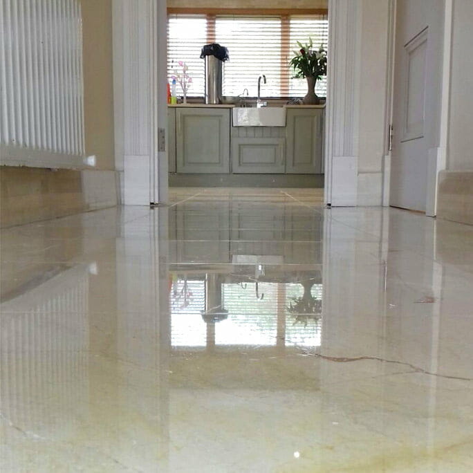 Marble-floors-restored-residential–client Marble floor restored by PMAC, stripped, cleaned, polished and sealed