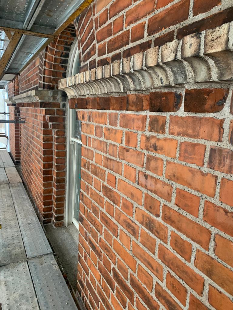 Trinity Stree Lime re-pointing