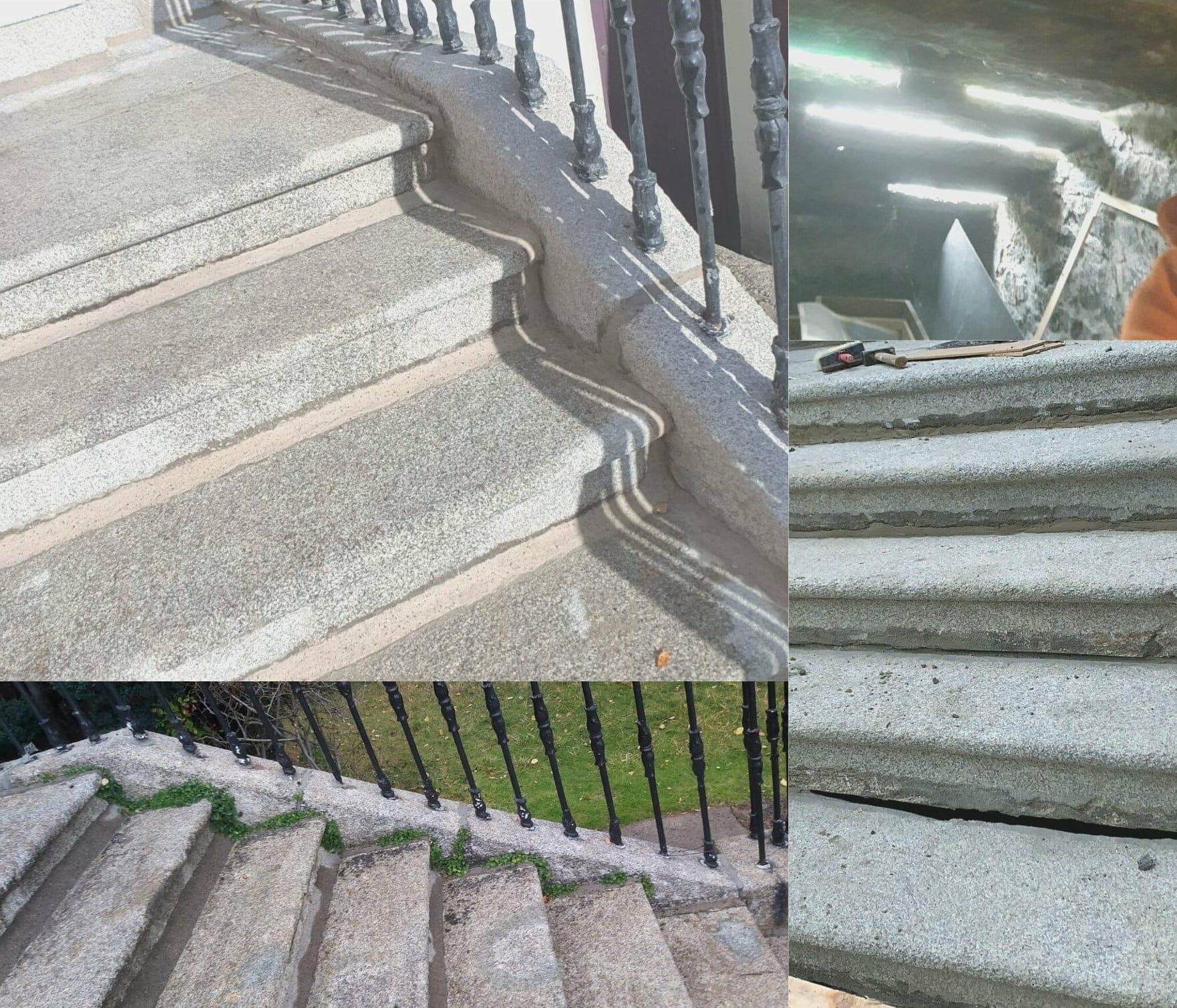 Granite step restoration PMAC 1