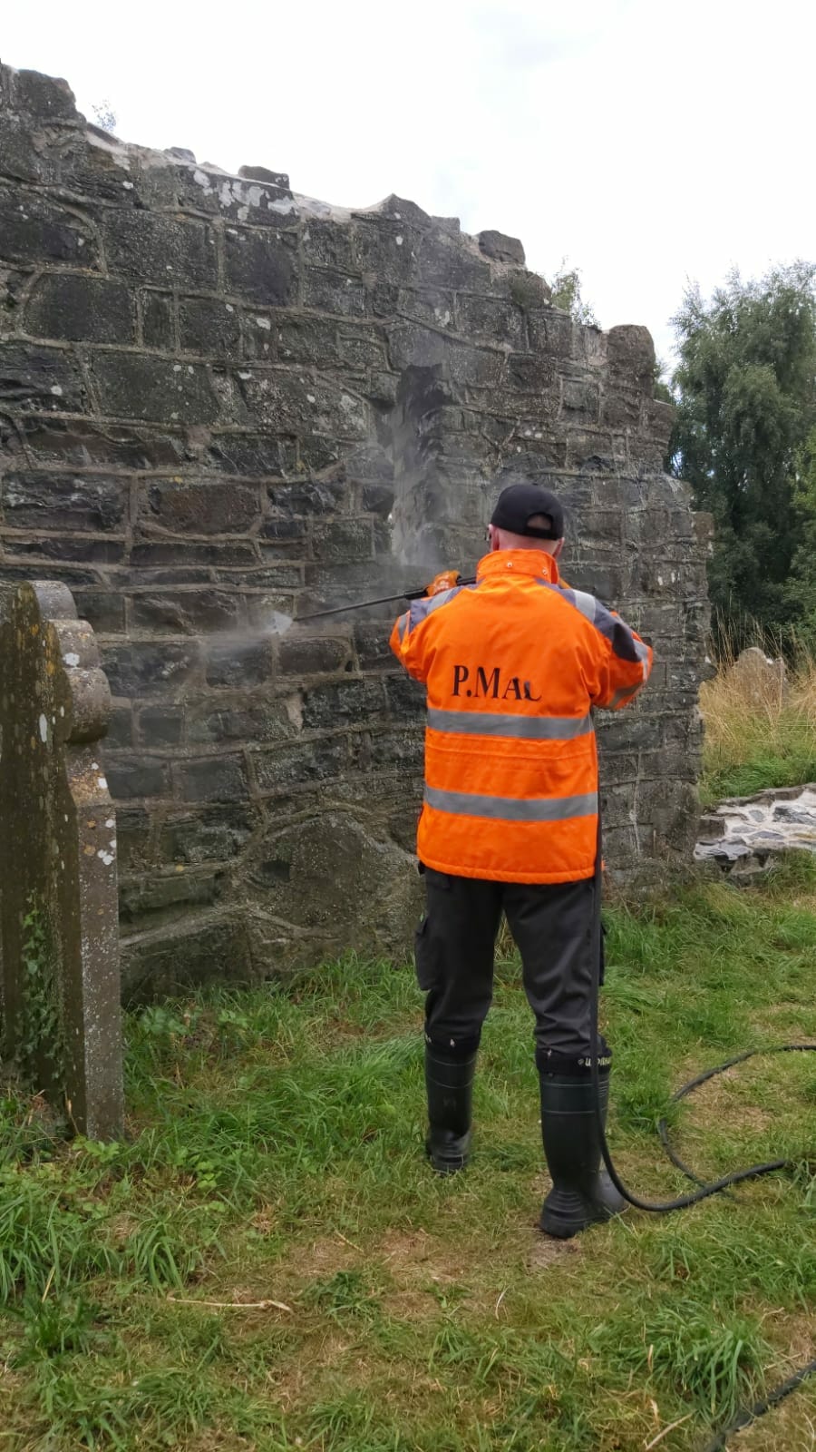 Removing graffiti St Finians graffiti removal St Finians