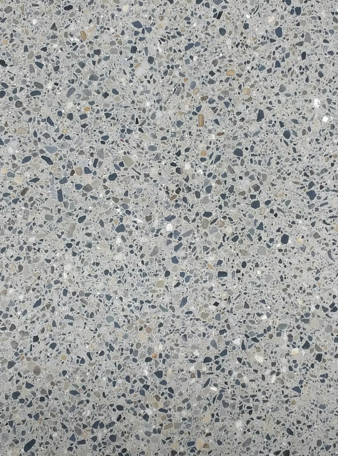 Polished concrete aggregate exposed PMAC Polished concrete silver finish