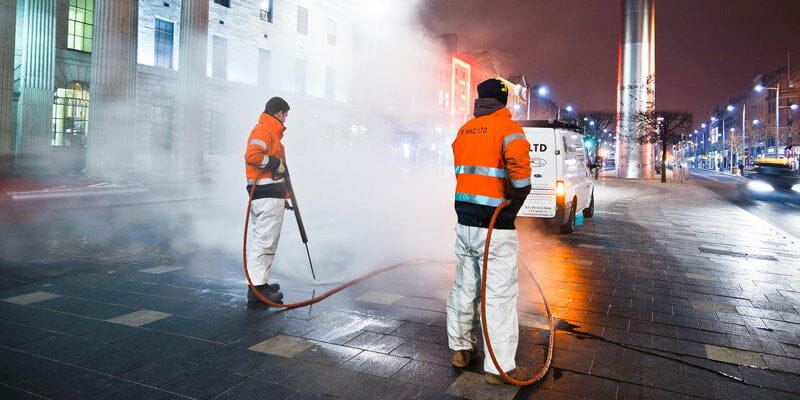 gum-removal-experts-P-Mac-Dublin-new Gum removal from O Connell St