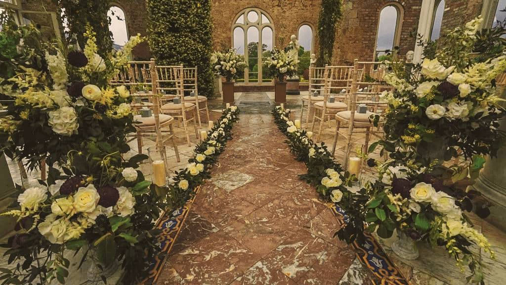 Killruddery House during wedding