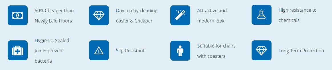 Screenshot Some benefits of using Dr Schutz floor products