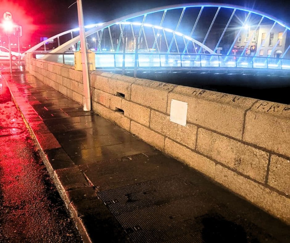 Liffey Quay walls in Dublin for Dublin City Council PMAC help restore Liffey Quay walls in Dublin for Dublin City Council