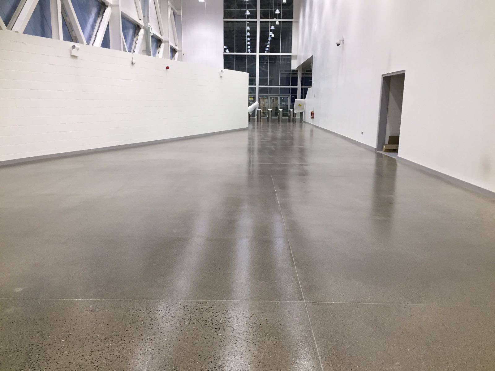 Commercial Polished Concrete floor by PMAC