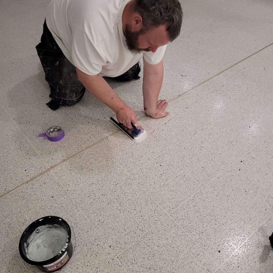 PMAC operative restores commercial floor
